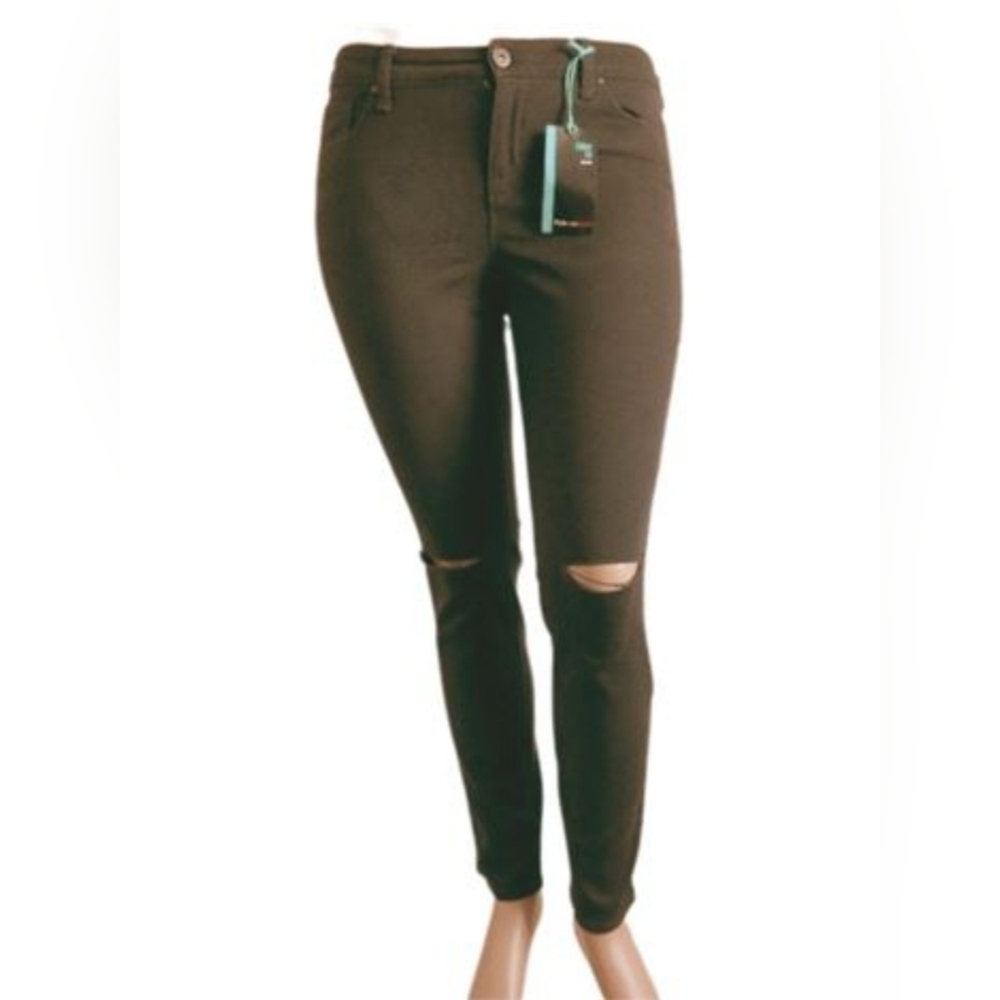 Style & Co.Denim Womens Riped Skinny Jeans